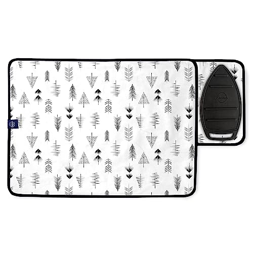 Encasa XO Ironing Mat, Heat Resistant Pad 28"x20" Black Arrow - color: Black Arrow, size: Small