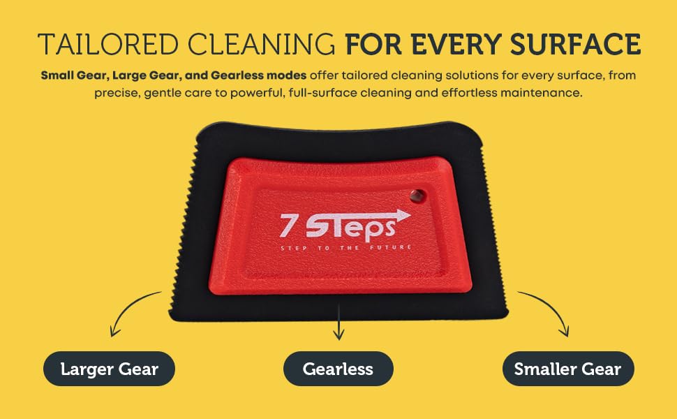 7 Steps - Mini Pet Hair Lint Fur Remover Detailer - Dog Cat Hair Remover - Auto Detailing Car Carpet Couch Furniture