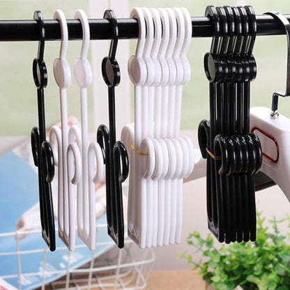 Thickened Plastic Shoe Display Hooks 15pcs for Shop Mall White - color: White