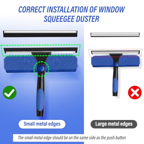 26FT High Window Washing Kit with Extension Pole