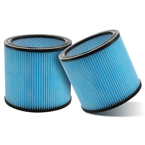 90304 Vacuum Filter Replacement Filter for Shop-Vac 90304 90350 90333 90585 - style: Blue-2pack