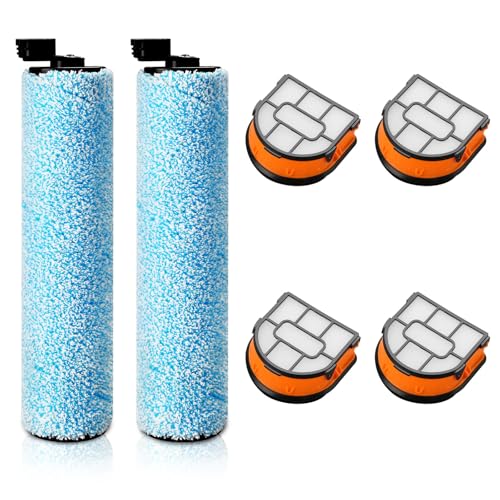 WD161 Roller and Filter For Shark HydroVac MessMaster Wet Dry Vacuum - size: 2+4