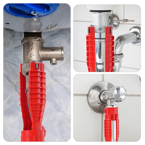 Upgrade 25 in 1 Multifunctional Faucet and Sink Wrench