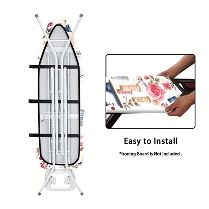 Nuxovilar Sewing Machine Ironing Board Cover 15x54 Inches Polyester - color: Fw03374, size: 15×54 inch
