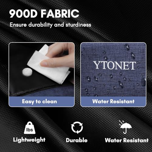 Ytonet Wearable Cleaning Caddy Bag, Large Cleaning Supplies Organizer, Blue - color: Blue, size: Large