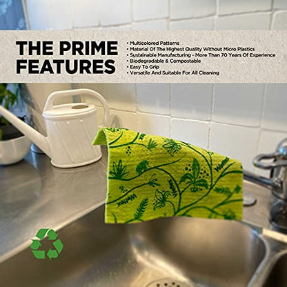 Wettex The Original Swedish Dishcloth for Kitchen 10 Pack