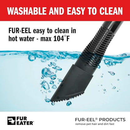 Fur-EEL PRO 1.0 Pet Hair Vacuum Attachment, Rubber Pet Hair Remover - color: Pro V.1.0