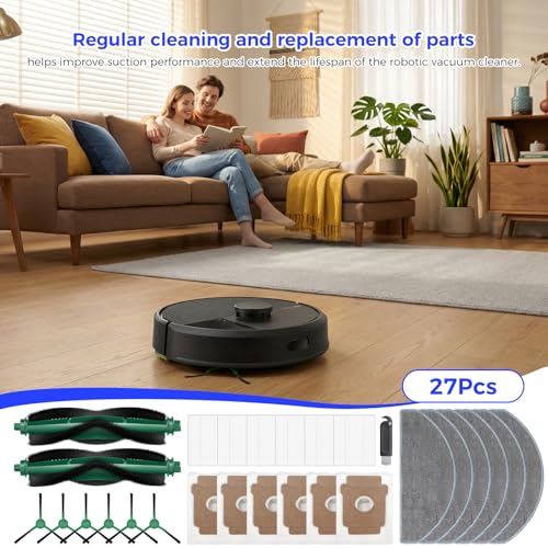 27 Pcs Replacement Parts for iRobot Roomba 104Combo/105 Vac/ 105 Combo - size: 27PCS for iRobot 105 Combo