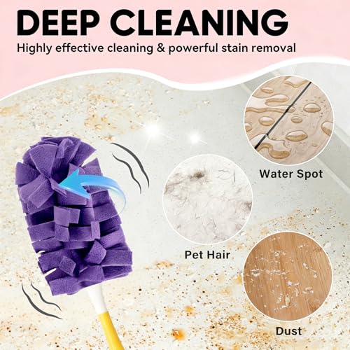 Fleece Reusable Duster Refills Compatible with Swiffer Hand Duster - color: 6 Pack (Mixed Color)