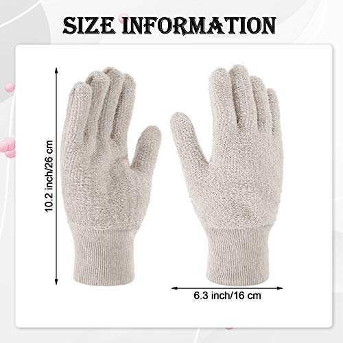 Syhood 3 Pairs Silver Jewelry Polishing Cleaning Gloves