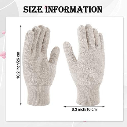 Syhood 3 Pairs Silver Jewelry Polishing Cleaning Gloves