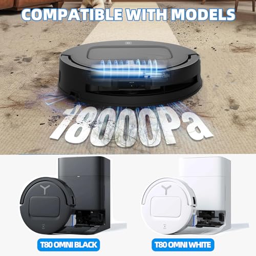 21 Pack Accessories Kit for ECOVACS DEEBOT T80 Omni Robot Vacuum - color: 21 Pack T80 Accessories