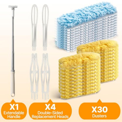 Heavy Duty Duster Refills for Swiffer Dusters, 30 Count