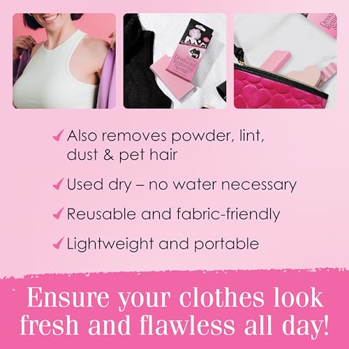 Hollywood Fashion Secrets Reusable Deodorant Removing Sponge, Stain Eraser