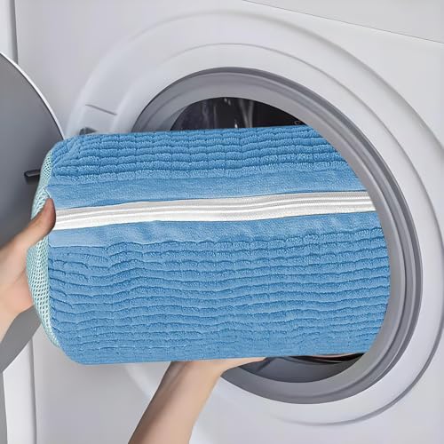 2 Pack Shoe Washing Machine Bag, Blue - color: Blue