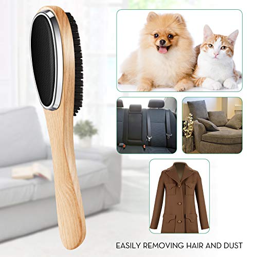 2 Pieces 3 in 1 Lint Cloth Brush Double Sided Garment Brush Lint Remover