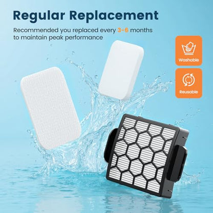 Vacuum Filter Replacement for Shark Navigator Lift Away NV150 ZU60 ZU102