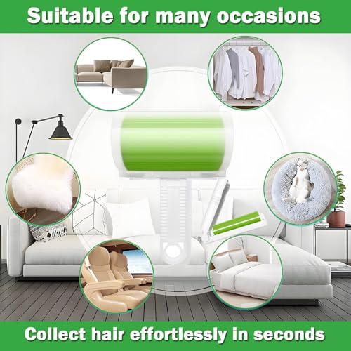 Reusable Washable Lint Roller 5 Pack, Sticky Mini and Medium Size - size: 2 Large+3 Mini Size