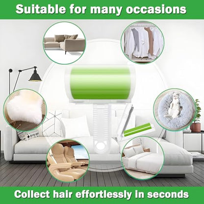 Reusable Washable Lint Roller 5 Pack, Sticky Mini and Medium Size - size: 2 Large+3 Mini Size