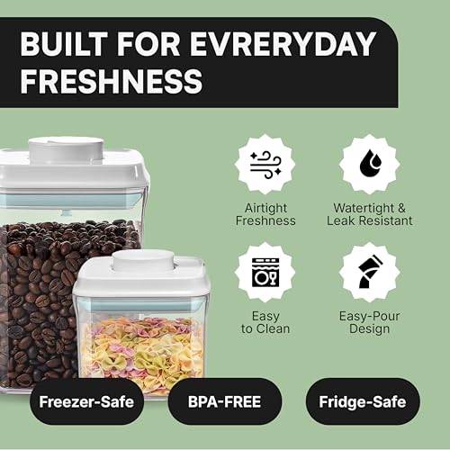Bop Top Airtight Food Storage Containers | Pop-Top Lid | 3.5 Cups / 28 Oz - color: Single: 28 oz