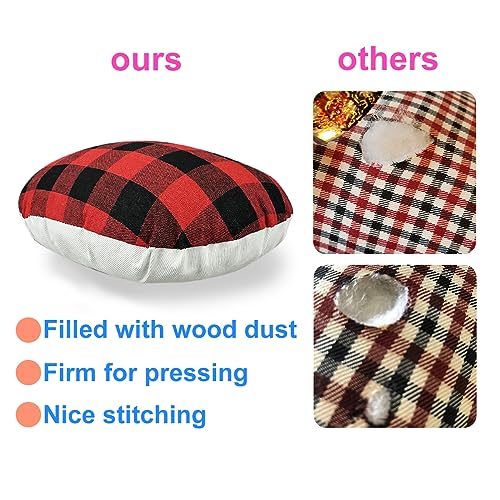 BMIROAMDFE Tailors Ham Pressing Hams Sawdust Solid for Ironing Sewing - size: Short