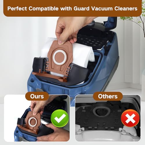 12 Pack Dust Bags Compatible with Miele Pure Air CO 3D Vacuum Cleaners Bag - size: Air CO-M1 Series Bags 12 Pack