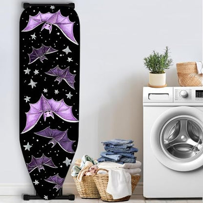 Nuxovilar Purple Bat Star Ironing Board Cover 15x54 Polyester - color: Yye01855