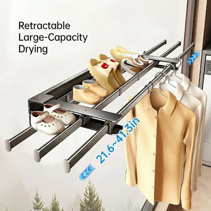Clothes Drying Rack Foldable,Pool Towel Rack Outdoor