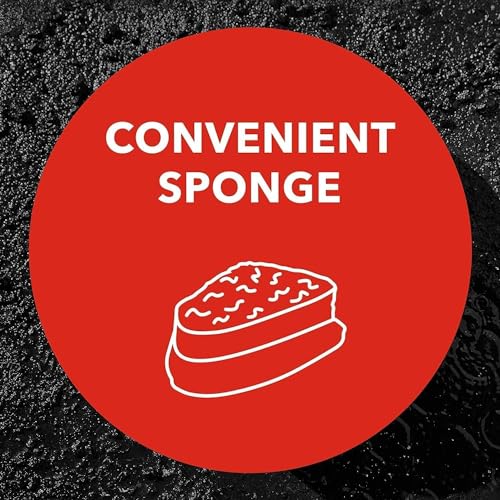 KIWI Express Shoe Shine Sponge | Leather Care for Shoes, Boots, Furniture, Jacket, Briefcase and More | Black, 0.23 Fl Oz (Pack of 1)