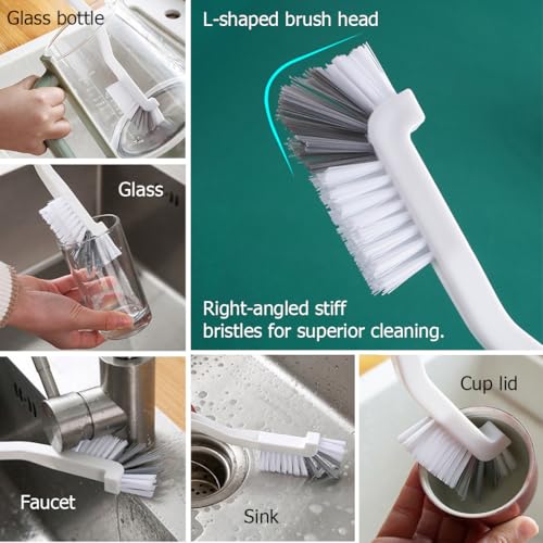 CRAFNEW 13Pcs Crevice Cleaning Brush, Household Detail Cleaner Tools