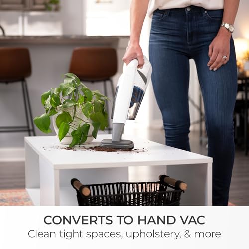 Kenmore DS1030 Cordless Stick Vacuum Lightweight Cleaner 2-Speed Suction - style: White