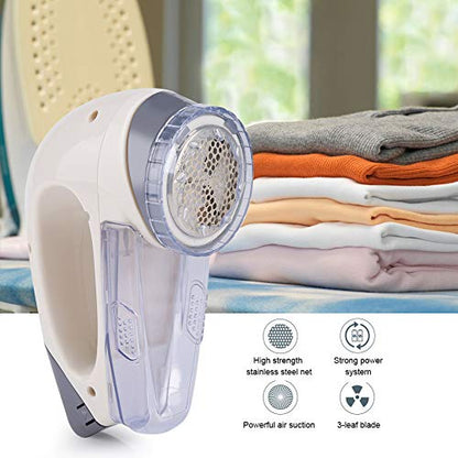 Portable Electric Fabric Shaver Hair Remover Suitable for Clothing, Furniture, Sofas (Without Battery)