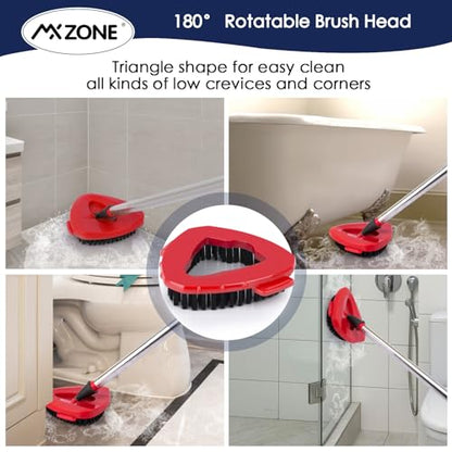 Spin Mop Scrub Brush Head Replacement for O-Cedar EasyWring 1-Tank System - size: 1pcs 1-Tank Scrub Brush