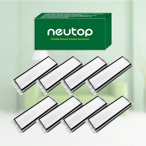 HEPA Filters Compatible with Roborock Q Revo/2R3W, 8-Pack