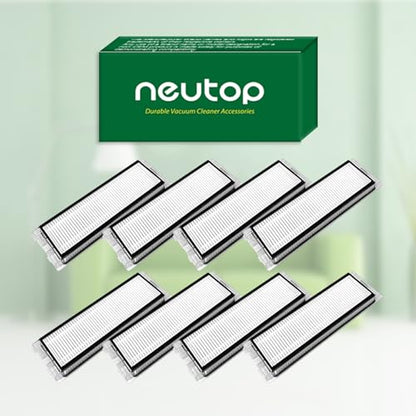 HEPA Filters Compatible with Roborock Q Revo/2R3W, 8-Pack