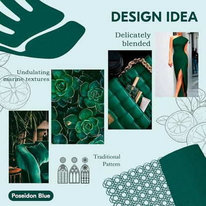 Vgo... Household Cleaning Gloves,Double-layer,Lined Dishwashing Gloves,Long Sleeves for Kitchen,Bathroom Cleaning(TP1117) - color: Dark Green, size: Medium(Pack of 1)