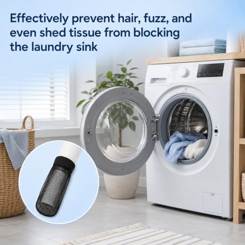 24 PCS Washing Machine Lint Traps and Cable Ties