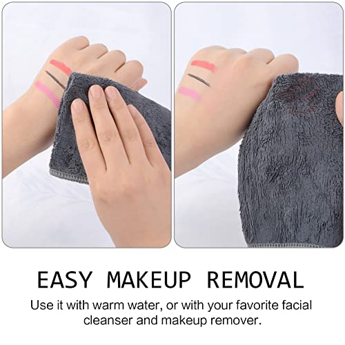 SINLAND Microfiber Facial Cloths Fast Drying Washcloth 12inch x 12inch (6pack, Blue+Navy Blue+Grey) - color: Blue+navy Blue+grey, size: 1 Count (Pack of 6)