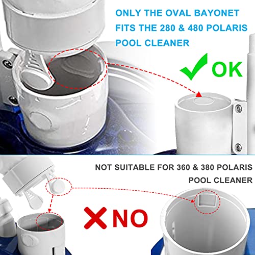 AMI PARTS 2 Pack Pool Cleaner Bags with Zipper