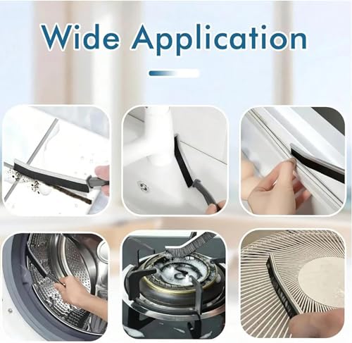Crevice Cleaning Brush Set, 12Pcs Grout Cleaner Brush for Deep Cleaning Gap, Hard Bristle Scrub Brushes Tools, Cleaning Supplies for Household Use, Bathroom, Kitchen, Toilet, Window