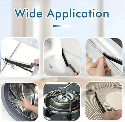 3PCS Crevice Cleaning Brush, Hard Bristle Crevice Cleaning Brush, Multifunctional Cleaning Gap Brush Tool for Bathroom, Home, Kitchen, Bathroom, Window, Vehicle, Faucets, Toilet
