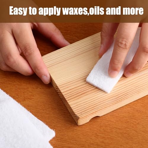 Hoolerry White Scrub Pads Non Scratch Multi Surface,4.5 X 10 Inch - size: 4.5 x 10 Inch