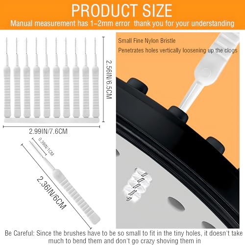 20PCS Shower Head Cleaner Picks for Small Hole Gap Hole Anti-Clogging,White