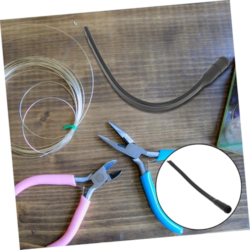 Flat Vacuum Attachment Flexible Crevice Cleaning Tool for Narrow Gaps Corners under Refrigerator Universal Vacuum Nozzle Accessory 25.19 X 1.57 X 1.10 in