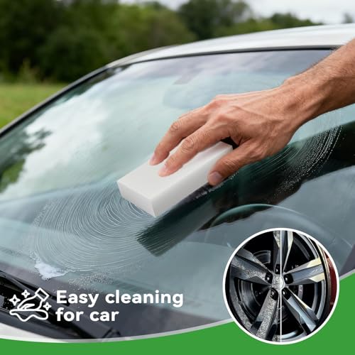 Magic Sponge Melamine Cleaning Eraser, Water-Activated Foam in Bulk (100)