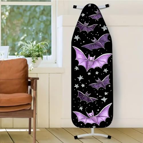 Nuxovilar Purple Bat Star Ironing Board Cover 15x54 Polyester - color: Yye01855