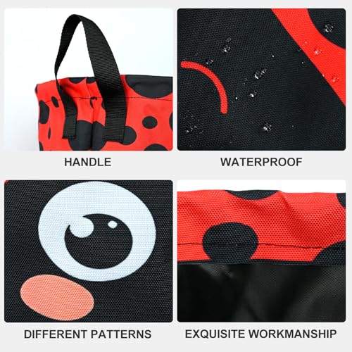 Insect Laundry Basket Waterproof Laundry Hamper Foldable Laundry Bag with Handles for Bedroom, Bathroom, Office, Clothes Storage - color: Insect