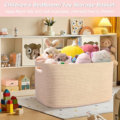 extra Large Laundry Basket/Hamper, 25"x16"x16" Rectangle - color: Brown, size: 108L
