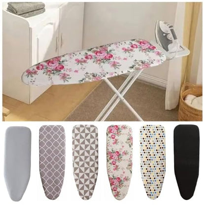 Board Cloth, Heavy Heat Resistant Ironing Board Cover, Universal Drawstring Ironing Board Pad Protector Cover Laundry Supplies(100x34cm-Style D) - color: Style D, size: 100x34cm
