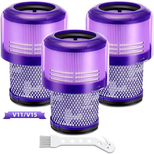 3 Pack Vacuum Filters Replacement Parts Compatible with Dyson V11 Origin - size: V11-3Pack